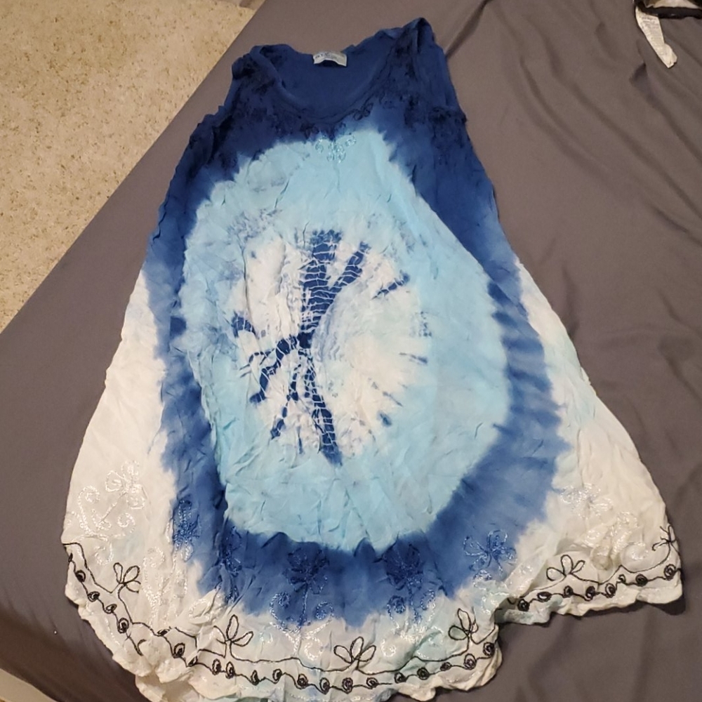 Tie-Dye Swim Coverup